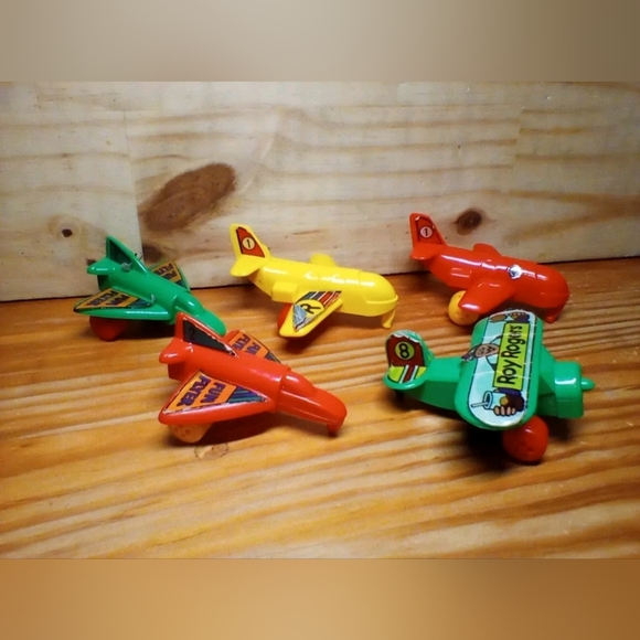 Roy Rogers Toys Vintage Viking Plast Sweden Airplanes Roy